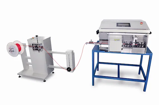 Koaxialkabel-Schneide- und Abisoliermaschine WPM-9600S