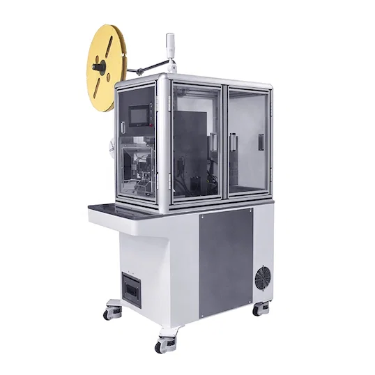 Halbautomatische Drahtabisolier-, Dichtungs-Crimpmaschine WPM-5030