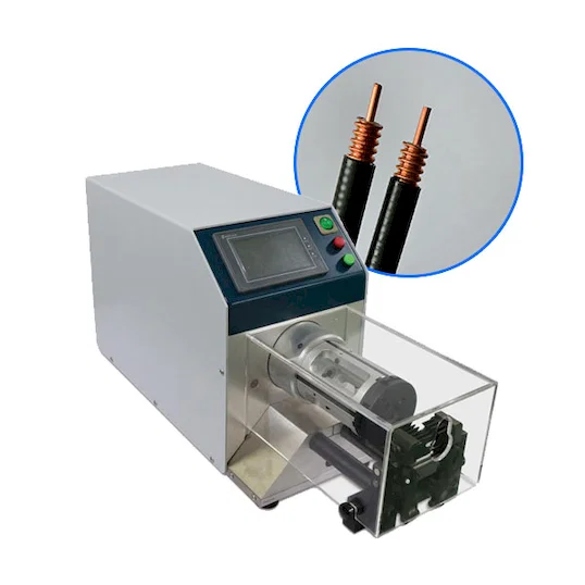 Halbautomatischer Koaxialkabel-Abisolierer WPM-8608